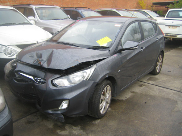 Hyundai Accent IV 5DR HB 1.6i -A- Grey.Accent used parts - New Model ...